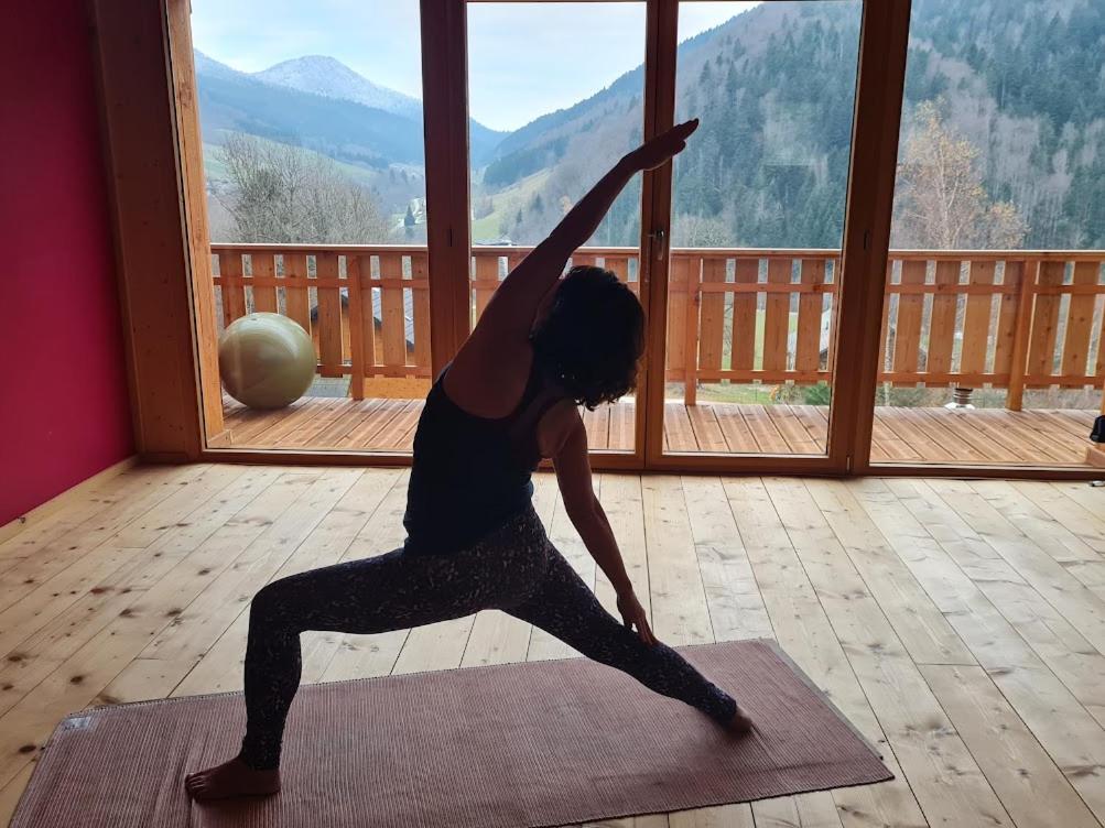 Le Chalet Du Blanc Spa Yoga Aillon-le-Jeune Εξωτερικό φωτογραφία